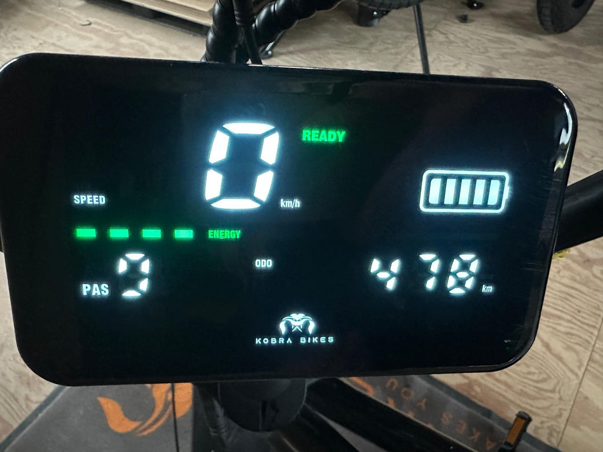 KOBRA V1.2 Fatbike Black – demo #04 – km-stand