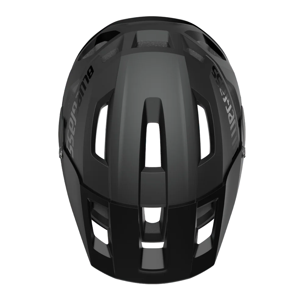 Bluegrass Roque MTB Helmet noir Top